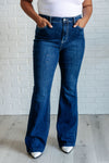 ONLINE EXCLUSIVE: Mavis High Rise Side Seam Detail Flare Jeans