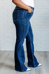 ONLINE EXCLUSIVE: Mavis High Rise Side Seam Detail Flare Jeans