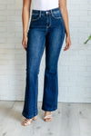 ONLINE EXCLUSIVE: Mavis High Rise Side Seam Detail Flare Jeans