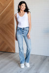 ONLINE EXCLUSIVE: Alana Mid Rise Clean Bootcut Jeans