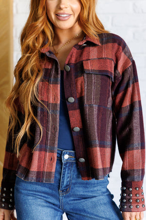 ONLINE EXCLUSIVE: Already There Plaid Shacket