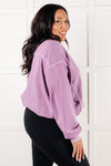 ONLINE EXCLUSIVE: Beyond the Basics Pullover in Violet