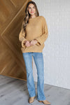 ONLINE EXCLUSIVE: Bubbly Personality Bubble Sleeve Sweater in Wheat