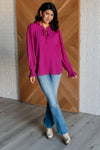 ONLINE EXCLUSIVE: Candid Moment Ruffle Neckline Blouse