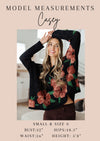 ONLINE EXCLUSIVE: Working In The Garden Button Up Peplum Blouse