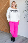 ONLINE EXCLUSIVE: Champagne Please Lightweight Sweater