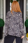 ONLINE EXCLUSIVE: Clap for Yourself Long Sleeve Top in Animal Print