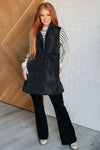 ONLINE EXCLUSIVE: Cold and Calculated Longline Puffer Vest