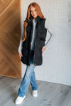 ONLINE EXCLUSIVE: Cold and Calculated Longline Puffer Vest