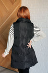 ONLINE EXCLUSIVE: Cold and Calculated Longline Puffer Vest