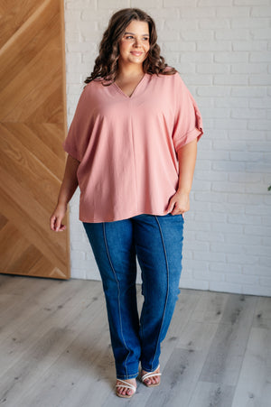 ONLINE EXCLUSIVE: Contrary to Popular Belief V-Neck Blouse