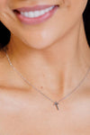 ONLINE EXCLUSIVE: Dainty Silver Cross Necklace