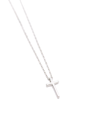 ONLINE EXCLUSIVE: Dainty Silver Cross Necklace