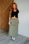 ONLINE EXCLUSIVE: Explain It Away Cargo Skirt