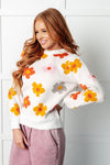 ONLINE EXCLUSIVE: Falling Flowers Floral Sweater