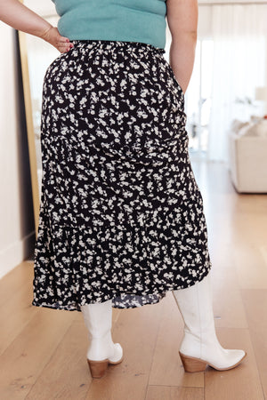 ONLINE EXCLUSIVE: Fielding Flowers Floral Skirt