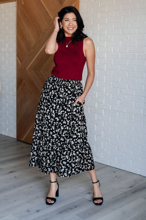 ONLINE EXCLUSIVE: Fielding Flowers Floral Skirt