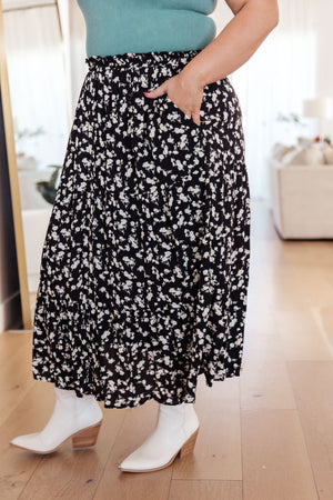 ONLINE EXCLUSIVE: Fielding Flowers Floral Skirt