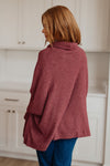 ONLINE EXCLUSIVE: Forgive Me Cowl Neck Poncho