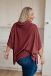 ONLINE EXCLUSIVE: Forgive Me Cowl Neck Poncho