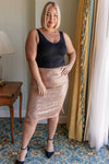 ONLINE EXCLUSIVE: Gilded Age Sequin Skirt in Champagne