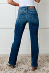 ONLINE EXCLUSIVE: Hannah Mid Rise Thermal Bootcut Jeans