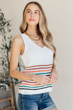 ONLINE EXCLUSIVE: Hope It Never Stops Sweater Knit Tank