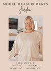 ONLINE EXCLUSIVE: Ivory Thoughts Chenille Blouse