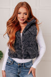 ONLINE EXCLUSIVE: Just One More Layer Paisley Sherpa Print Vest