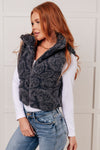 ONLINE EXCLUSIVE: Just One More Layer Paisley Sherpa Print Vest