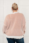 ONLINE EXCLUSIVE: Least High Maintenance Contrast Trim Sweater