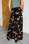 ONLINE EXCLUSIVE: Legendary in Leopard Satin Wide Leg Pants