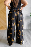 ONLINE EXCLUSIVE: Legendary in Leopard Satin Wide Leg Pants