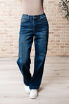 ONLINE EXCLUSIVE: Leila High Rise Cargo Straight Jeans