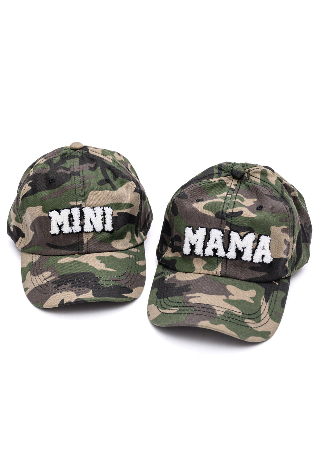 ONLINE EXCLUSIVE: Mama and Mini Hat Set in Camo