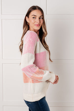 ONLINE EXCLUSIVE: Matchmaker Striped Ribbed Top