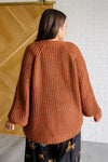 ONLINE EXCLUSIVE: Maybe Monday Cardigan in Chestnut