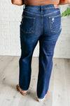 ONLINE EXCLUSIVE: Montana High Rise Rigid Magic Distressed Straight Jeans