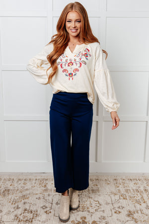 ONLINE EXCLUSIVE: More Than You Would Think Embroidered Blouse