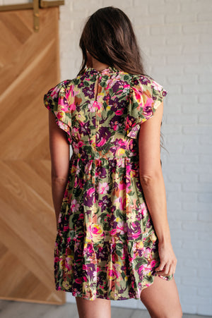 ONLINE EXCLUSIVE: Name it and Claim It Floral Dress