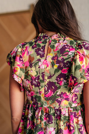 ONLINE EXCLUSIVE: Name it and Claim It Floral Dress