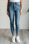 ONLINE EXCLUSIVE: Nicole Tummy Control Skinny Jeans in Vintage Wash