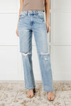 ONLINE EXCLUSIVE: Patricia High Rise Rigid Magic 90's Straight Jeans