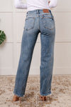 ONLINE EXCLUSIVE: Quinn Mid Rise Cell Phone Pocket Dad Jeans