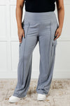 ONLINE EXCLUSIVE: Race to Relax Cargo Pants in Rhino Grey