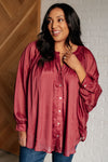 ONLINE EXCLUSIVE: Smiles and Pouts Bat Sleeve Button Down