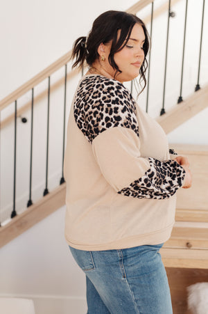 ONLINE EXCLUSIVE: Sometime Safari Animal Print Top