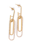 ONLINE EXCLUSIVE: Sonia Link Earrings In Gold