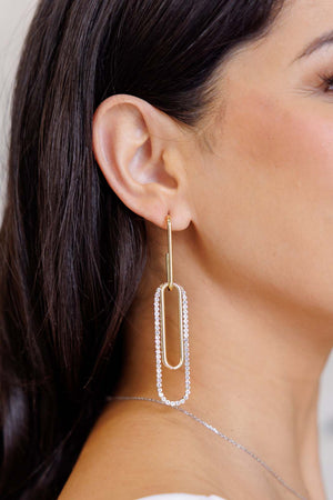 ONLINE EXCLUSIVE: Sonia Link Earrings In Gold