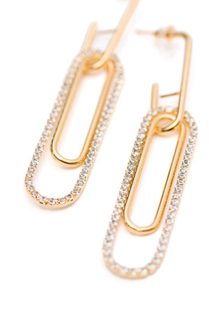 ONLINE EXCLUSIVE: Sonia Link Earrings In Gold